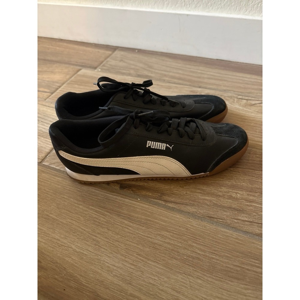 Black PUMA turino sneakers size 9.5